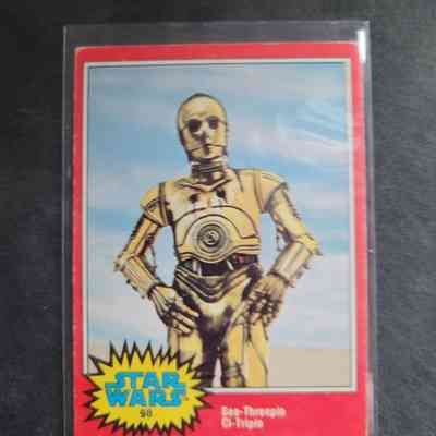 1977 Star Wars See-Threepio Trading Card