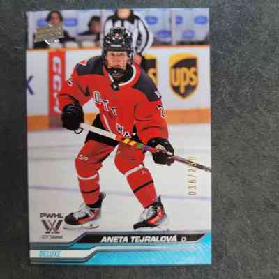 23-24 Aneta Tejralova Base Card Deluxe 036/250 PWHL Ottawa
