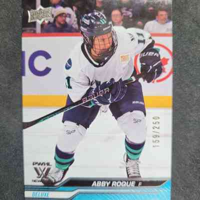 23-24 Abby Roque Base Deluxe 159/250 PWHL New York