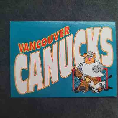 Vancouver Canucks: Team Facts (Fozzie Bear)