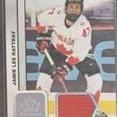 2023 Jamie Lee Rattray Jersey Patch Card Team Canada