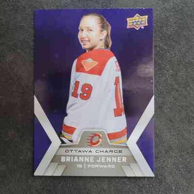 24-25 Brianne Jenner Showcase Purple Exclusive /250 Ottawa Charge