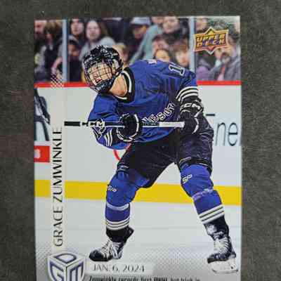 23-24 Grace Zumwinkle Game Dated Moments Card