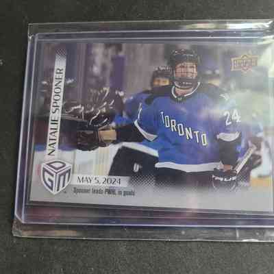 23-24 Natalie Spooner Game Dated Moments Card