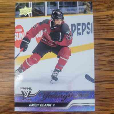 23-24 Emily Clark Young Guns PWHL Ottawa