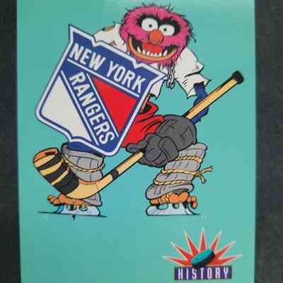 New York Rangers: Team History (Animal)