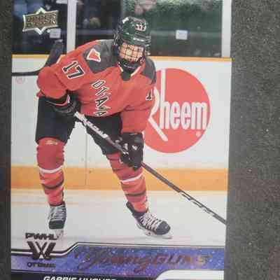 23-24 Gabbie Hughes Young Guns PWHL Ottawa