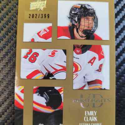 24-25 Emily Clark Gold Portraits 202/399 Ottawa Charge