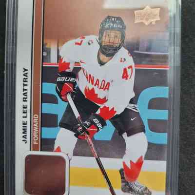 2023 Jamie Lee Rattray Rose Gold Foil Team Canada