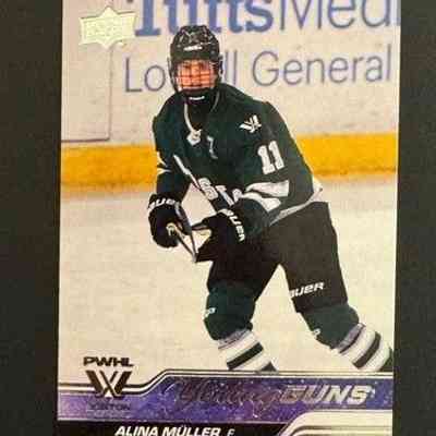 23-24 Alina Muller Young Guns PWHL Boston