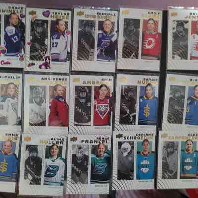 2025 Tim Horton's PWHL Cards Base Card Set