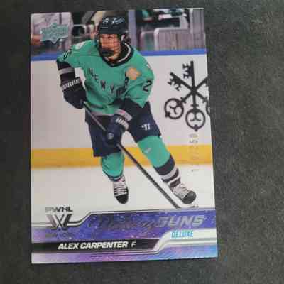 23-24 Alex Carpenter Young Guns Deluxe 130/250 PWHL New York