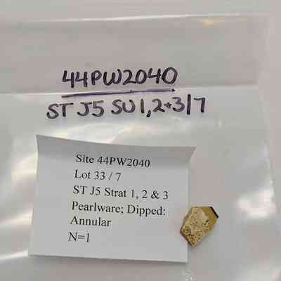 Pearlware; Dipped; Annular