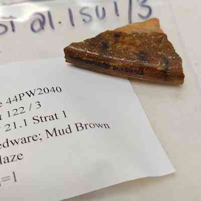 Redware; Mud Brown Glaze