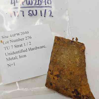 Unidentified Hardware; Metal Iron