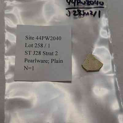 Pearware; Plain