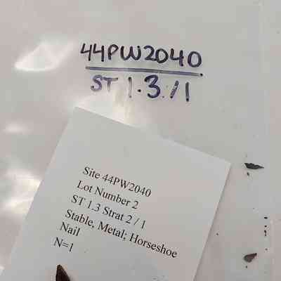 Stable, Metal; Horseshoe Nail