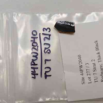 Redware; Thick Black Glaze