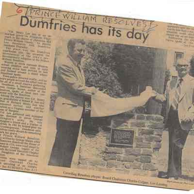 Dumfries has its day