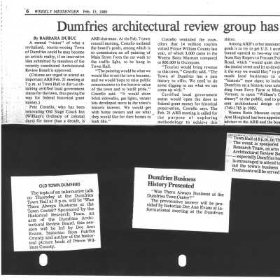 Dumfries architectural review group has 'vision'