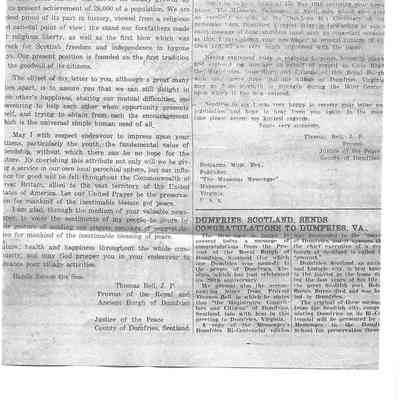 Municipal Chambers Dumfries