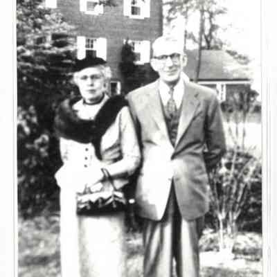 Photo: Edith Merchant Brawner and Randolph Smoot Brawner