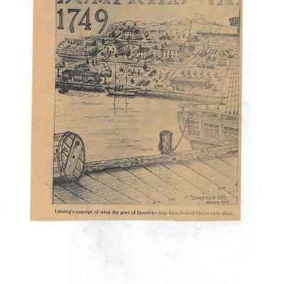 Historic Dumfries - VA. 1749