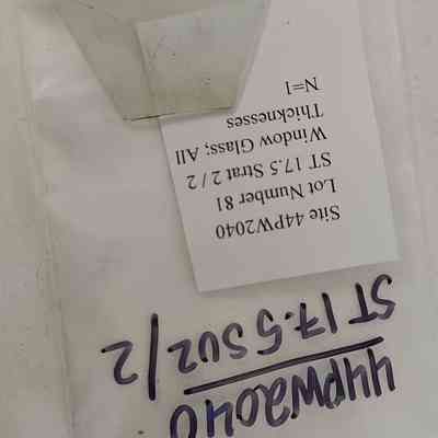 Window Glass; All Thicknesses