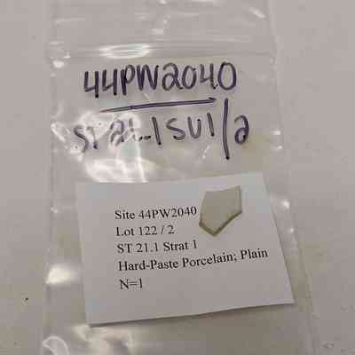 Hard-Paste Porcelain; Plain