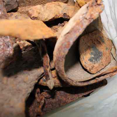 metal fragments