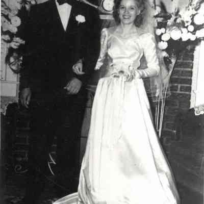 Photo: Wedding of Ed Fraley and Jane Brawner