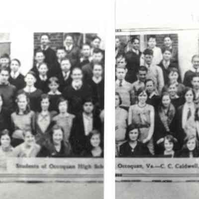 Photo: Occoquan High School 1931 full photo