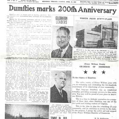 Dumfries marks 200th Anniversary