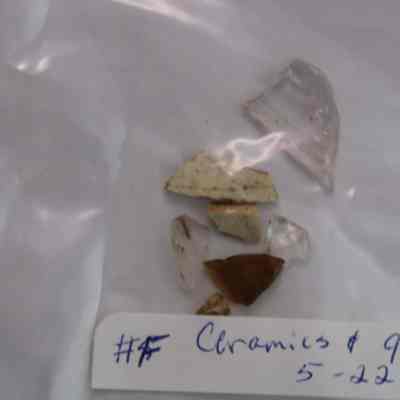 Ceramic and Glass fragments