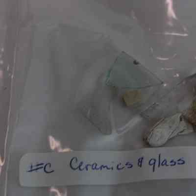 Ceramic and Glass fragments