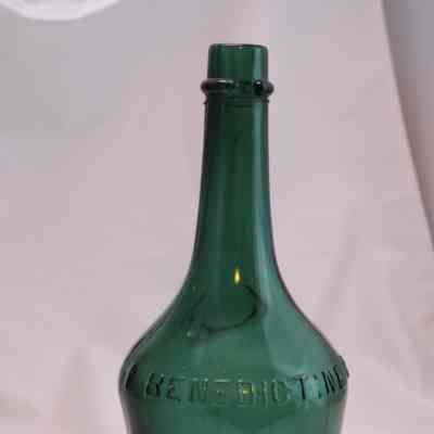 Green Glass Bottle
