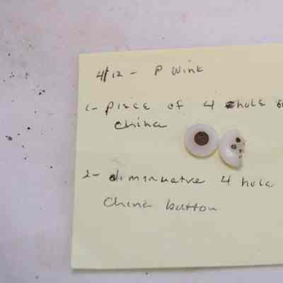 china button