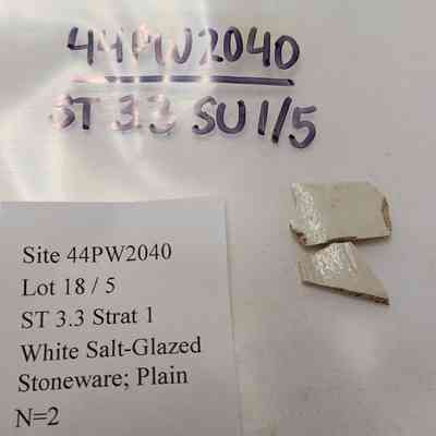 White salt-Glazed Stoneware Plain