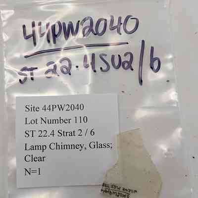 Lamp Chimney, Glass; Clear