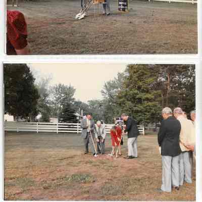 1986 Kiwanis Club Merchant Park Pavilion Groundbreaking Ceremony Handout & Photos