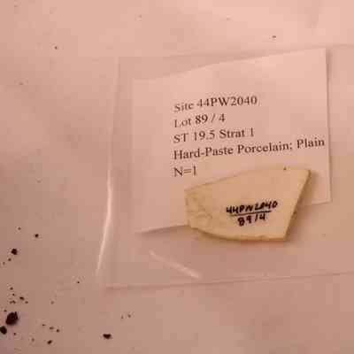 Hard, Paste porcelain, Plain