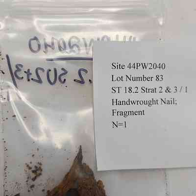 Handwrought Nail; Fragment