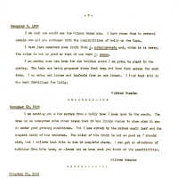 Letters Between Elizabeth White and Wilfrid Wheeler