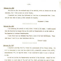 Letters Between Elizabeth White and Wilfrid Wheeler