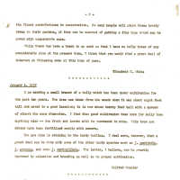 Letters Between Wilfrid Wheeler and Elizabeth White