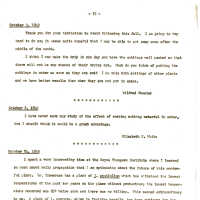 Letters Between Elizabeth White and Wilfrid Wheeler