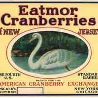 Swan Eatmor Cranberries Label