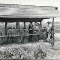 7/18/1918 "Elizabeth White in the Packing Shed"