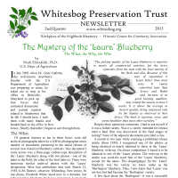 The Whitesbog Preservation Trust Newsletter