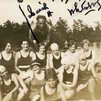 Whitesbog Pickers and kids enjoying a swim